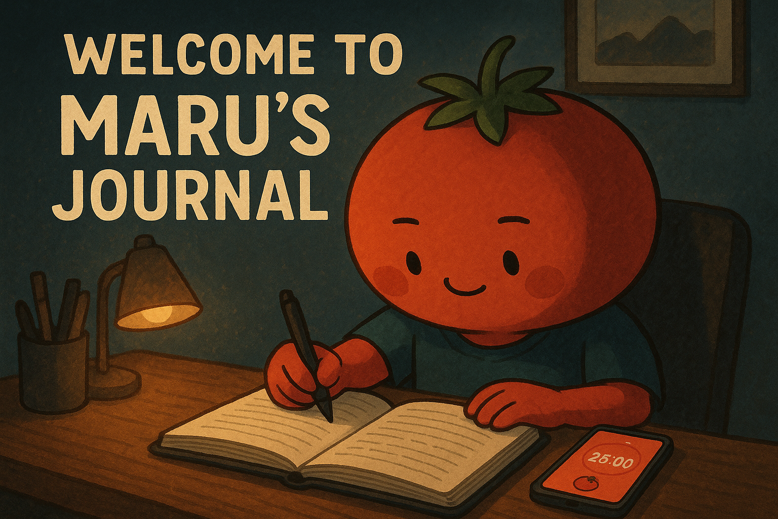 Featured image for Welcome to Maru's Journal - Join us on a journey of productivity, focus, and building better habits. This is …