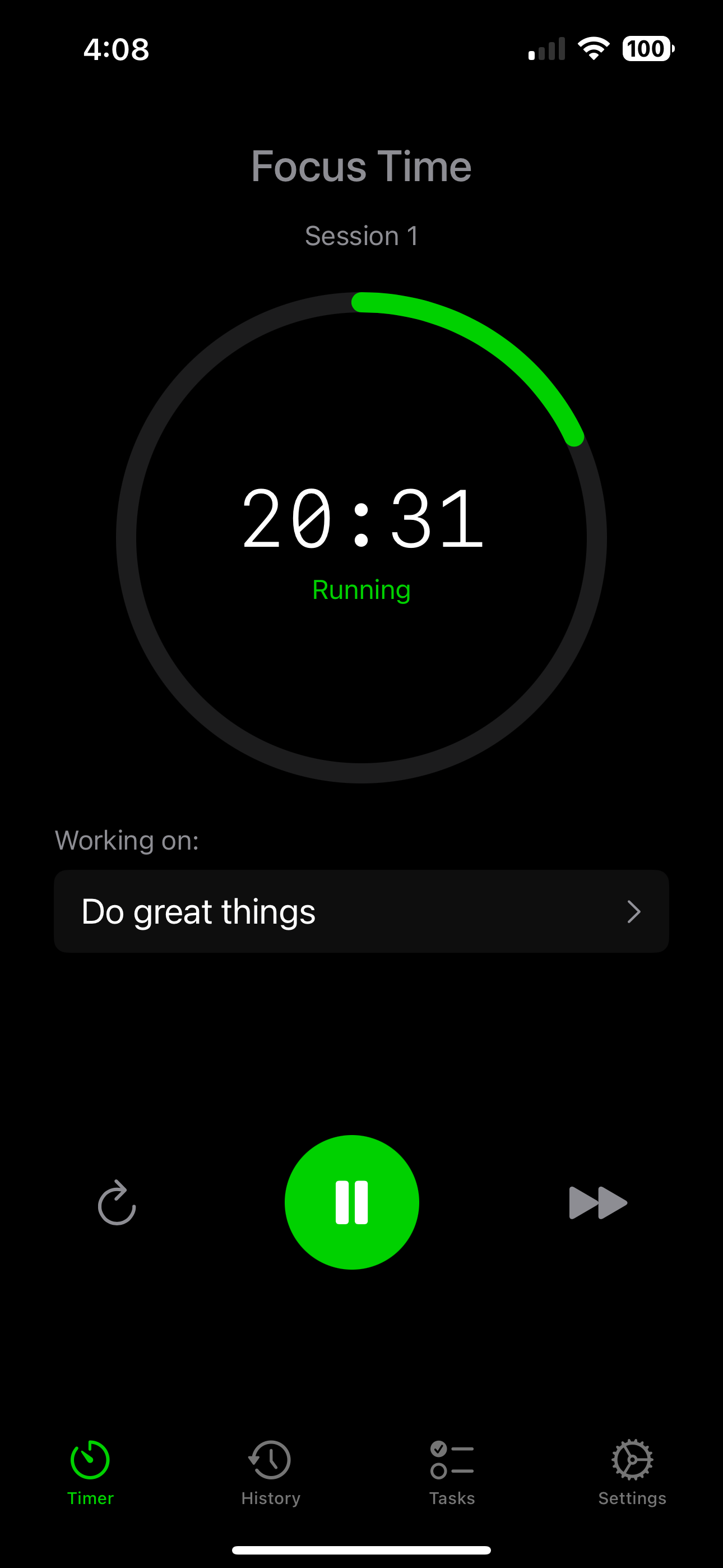 Tomaru Timer Screenshot